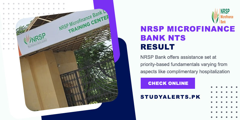 NRSP Microfinance Bank NTS Result 