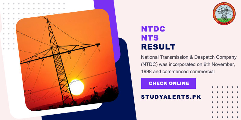 NTDC NTS Result