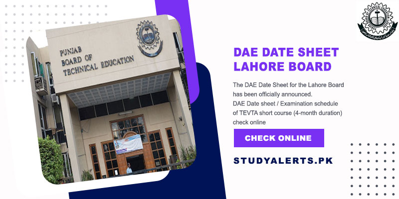 DAE-Date-Sheet-Lahore-Board-Pbte.Edu.Pk