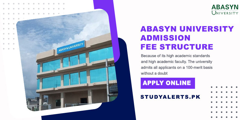 Abasyn-University-Admission-Fee-Structure