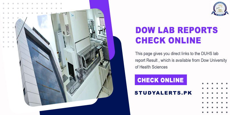 Dow-Lab-Reports-Check-Online