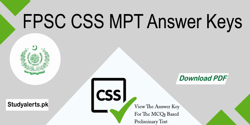 CSS MPT Answer Key