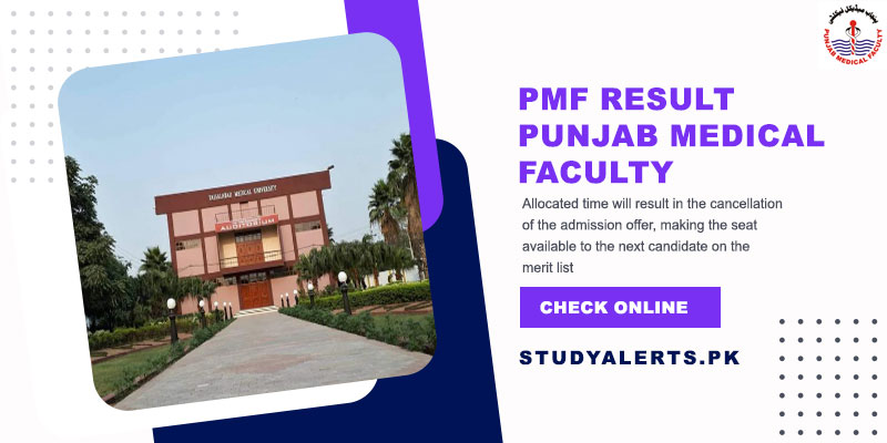 PMF Result Punjab Medical Faculty 