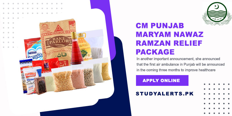 CM Punjab Maryam Nawaz Ramzan Relief Package