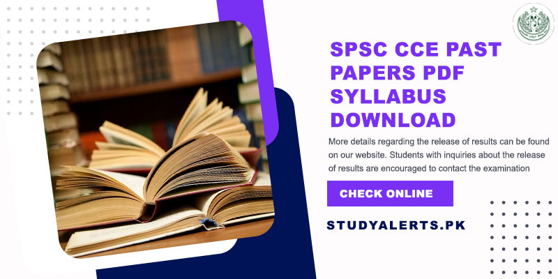 SPSC CCE Past Papers PDF Syllabus Download